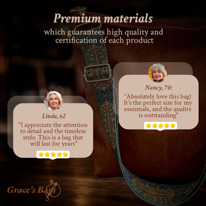 Charmante Vintage-Ledertasche mit Schulterriemen | Tamar's Vintage Charm