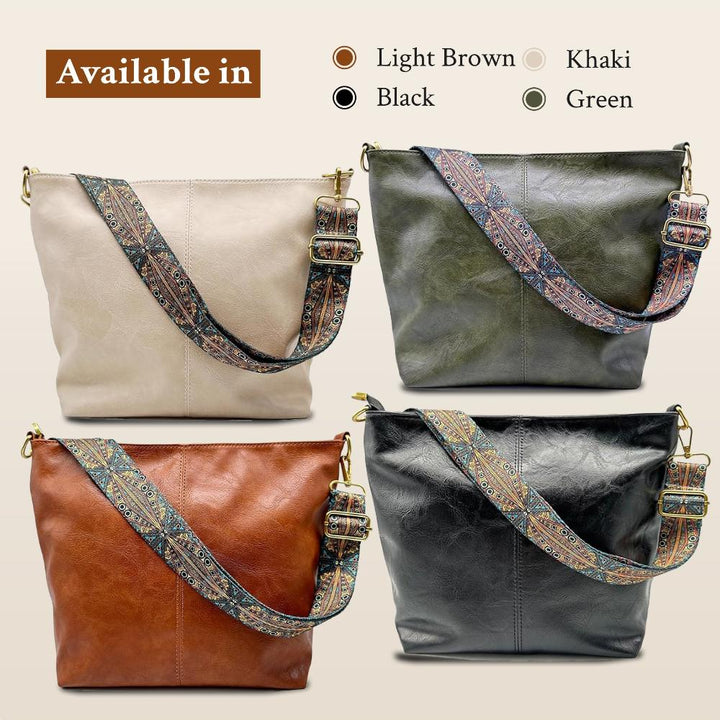 Charmante Vintage-Ledertasche mit Schulterriemen | Tamar's Vintage Charm