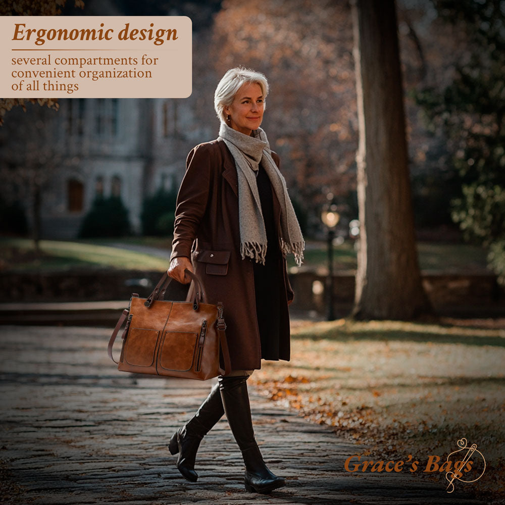 Elegante und zeitlose Schultertasche | Mayas zeitlose Eleganz