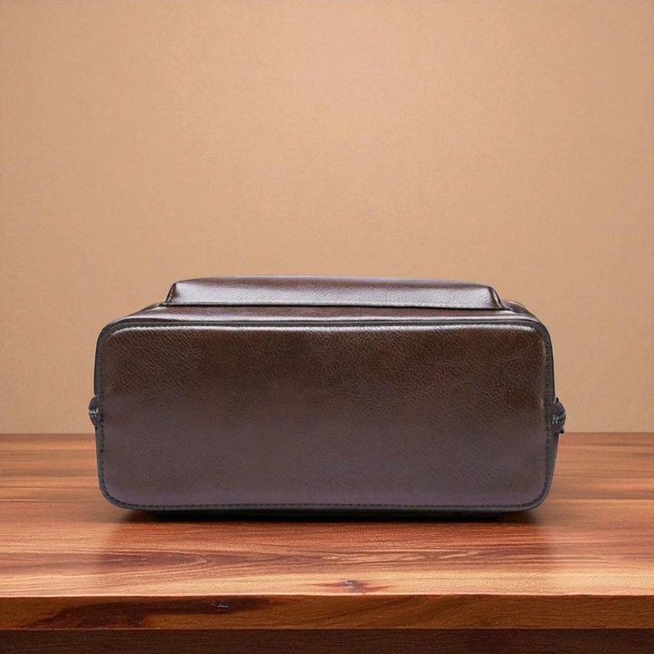 Klassischer Doppel-Reißverschluss Rucksack - elegantes Design