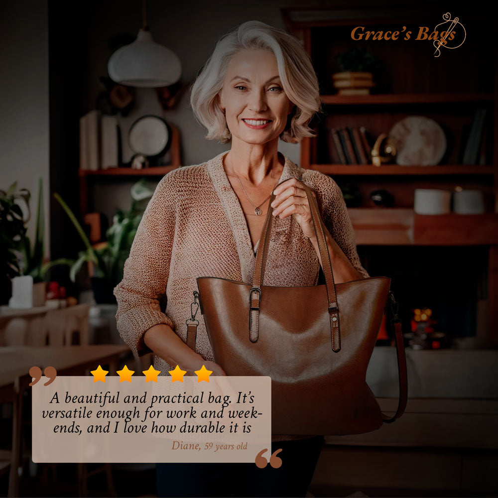 Gertrud's Vintage-Umhängetasche