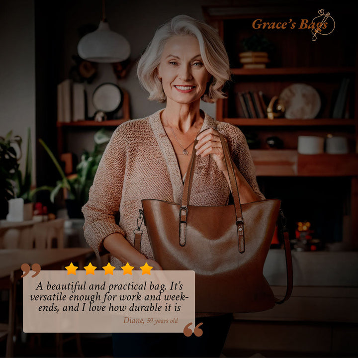 Gertrud's Vintage-Umhängetasche