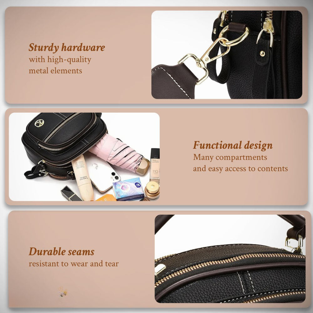Gertrud's zeitlose Eleganz | Modische Tasche mit Schulterriemen