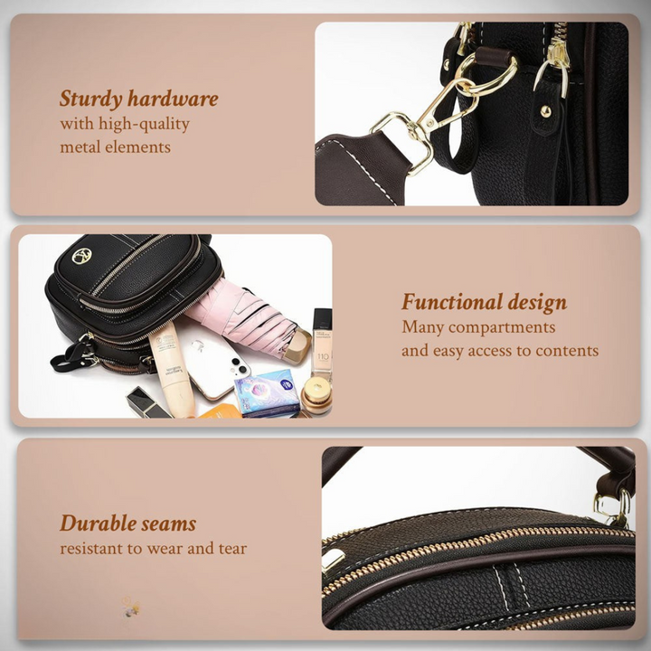 Gertrud's zeitlose Eleganz | Modische Tasche mit Schulterriemen