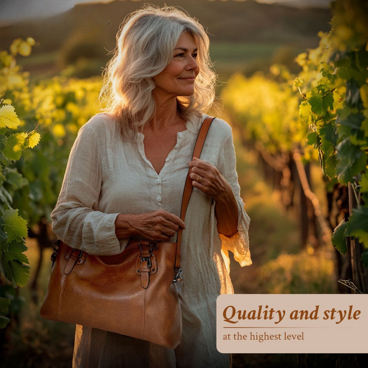 Der elegante Charme von Siena | Luxuriöse Schultertasche