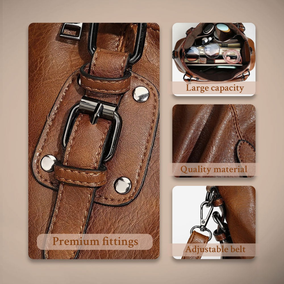 Der elegante Charme von Siena | Luxuriöse Schultertasche