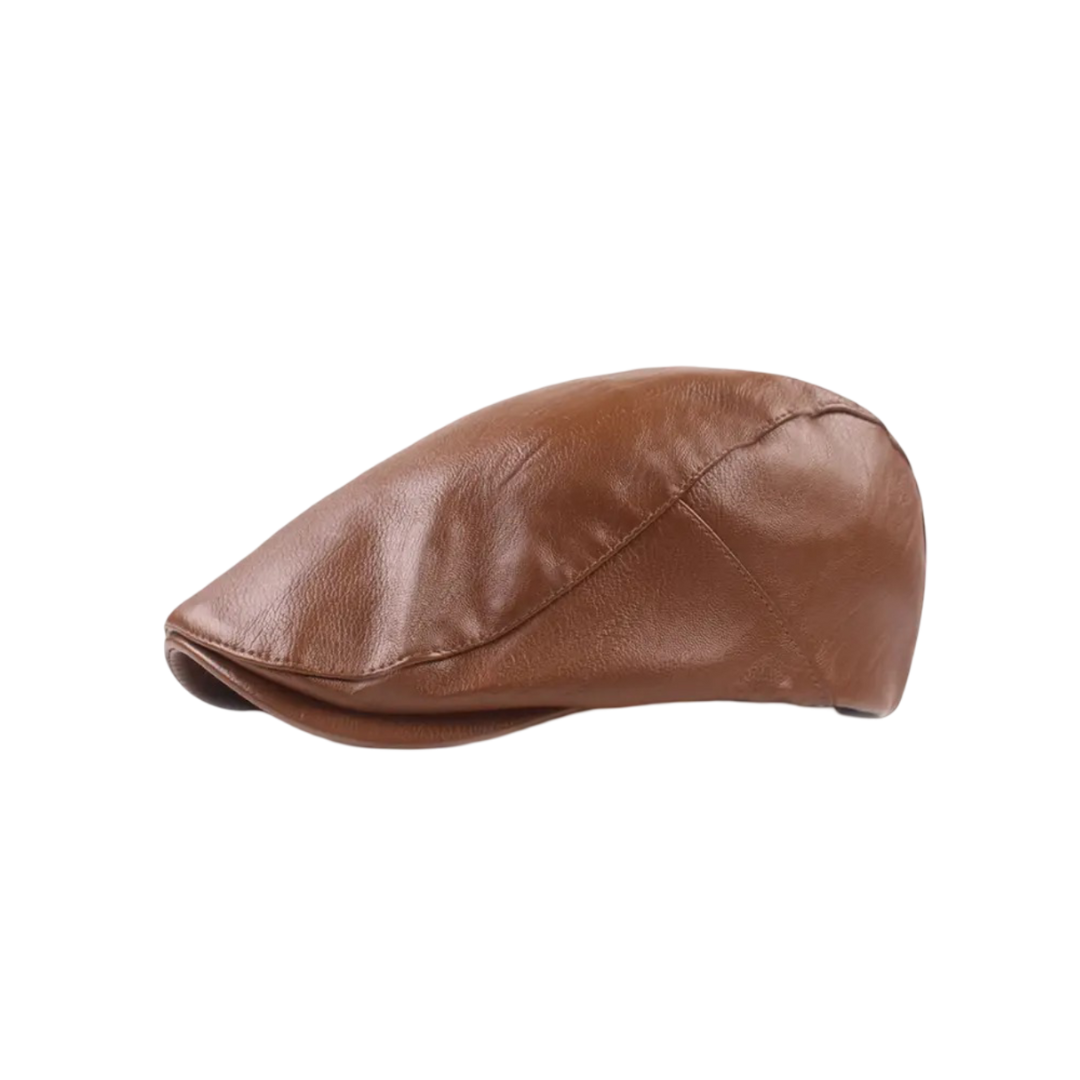 Alaric | Vintage-Leder-Geldmütze