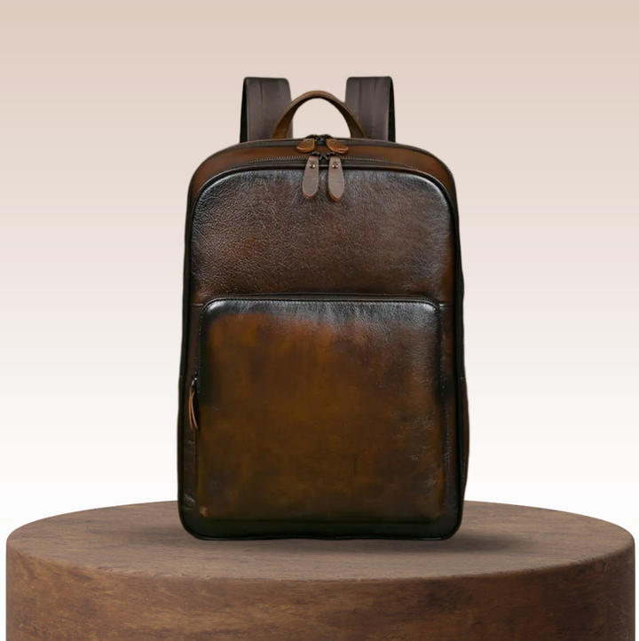 Bennett | Rucksack aus Vollleder “Professor” für Laptop