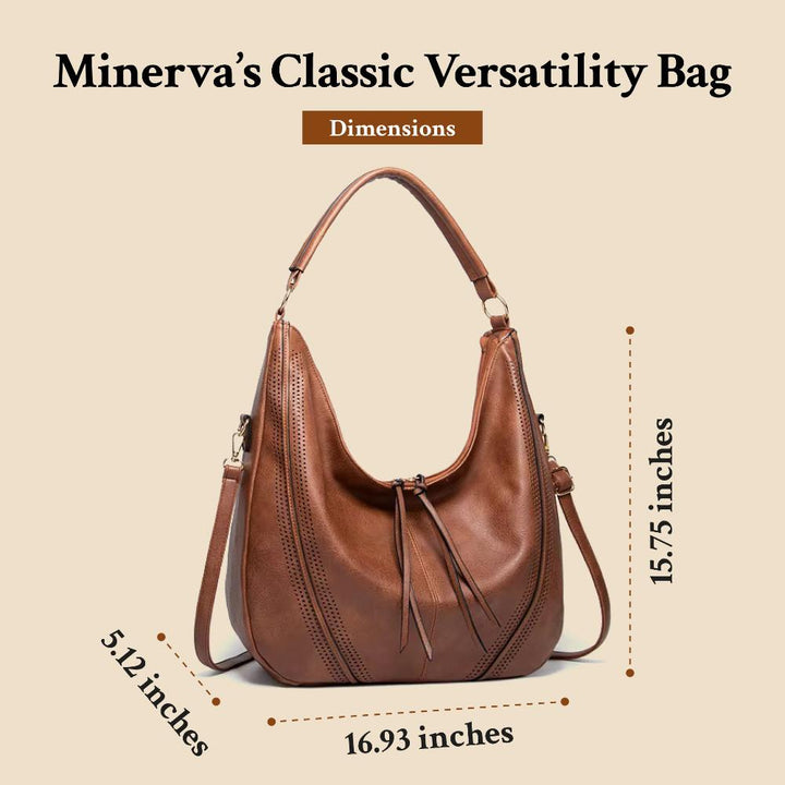 Minervas klassische Vielseitigkeit | Vintage-Tasche