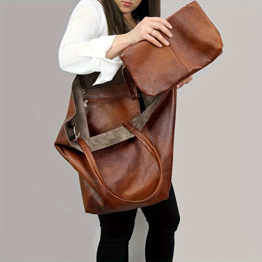 Ranis Retro-Weichheit | Schultertasche mit großem Fassungsvermögen