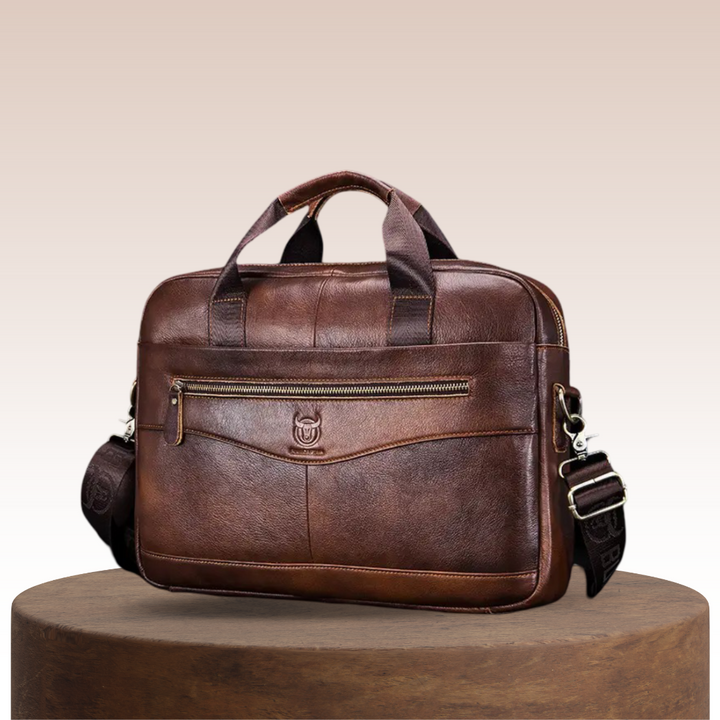 Claytons klassische Ledertasche