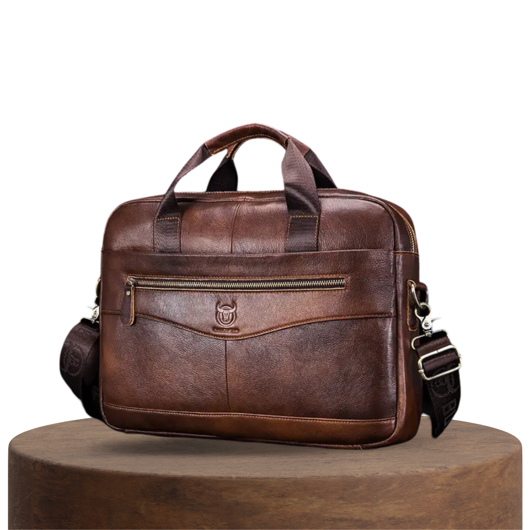 Claytons klassische Ledertasche