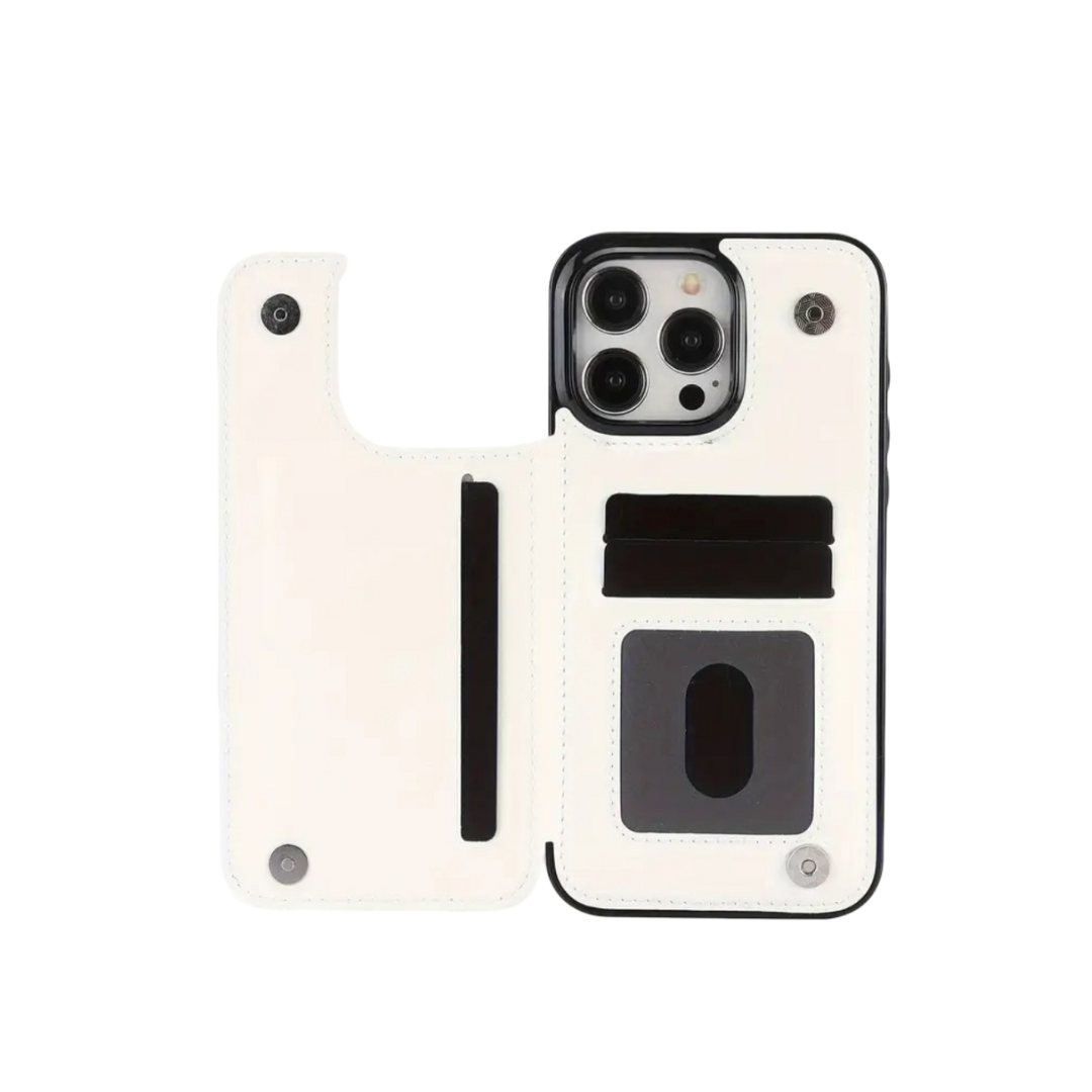 Preston | Magnetische Brieftasche Klapphülle für iPhone