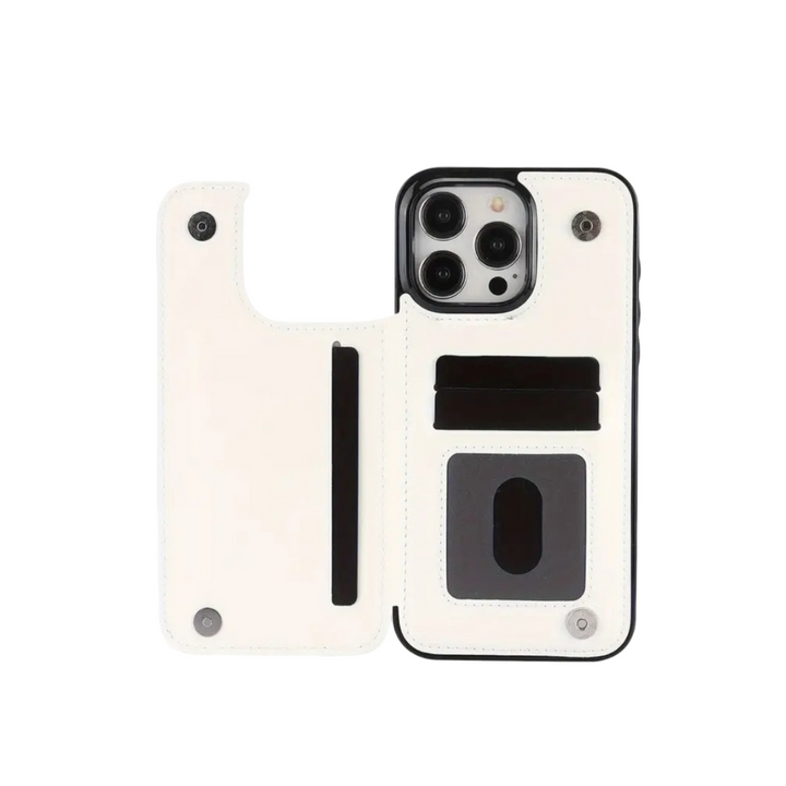 Preston | Magnetische Brieftasche Klapphülle für iPhone