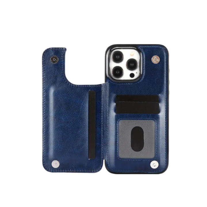 Preston | Magnetische Brieftasche Klapphülle für iPhone
