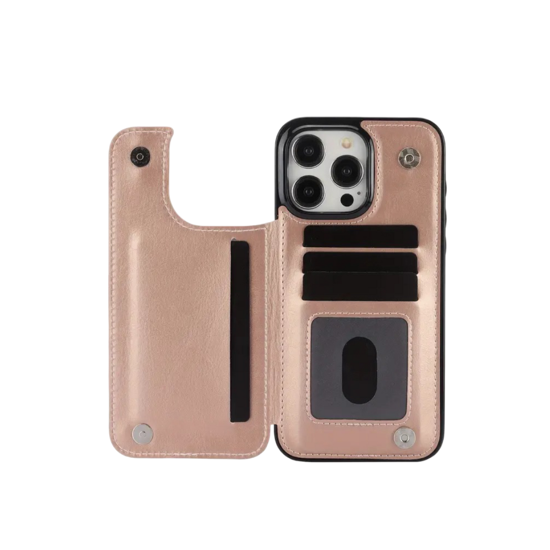 Preston | Magnetische Brieftasche Klapphülle für iPhone
