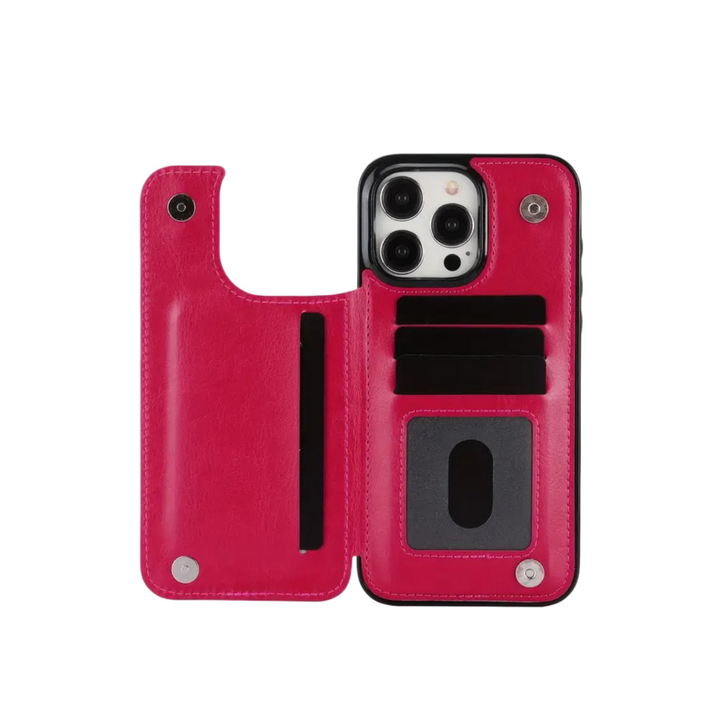 Preston | Magnetische Brieftasche Klapphülle für iPhone