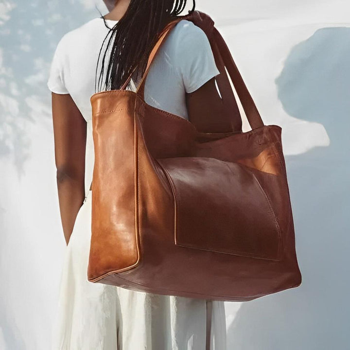 Ora-Halskette | Vintage Schultertasche