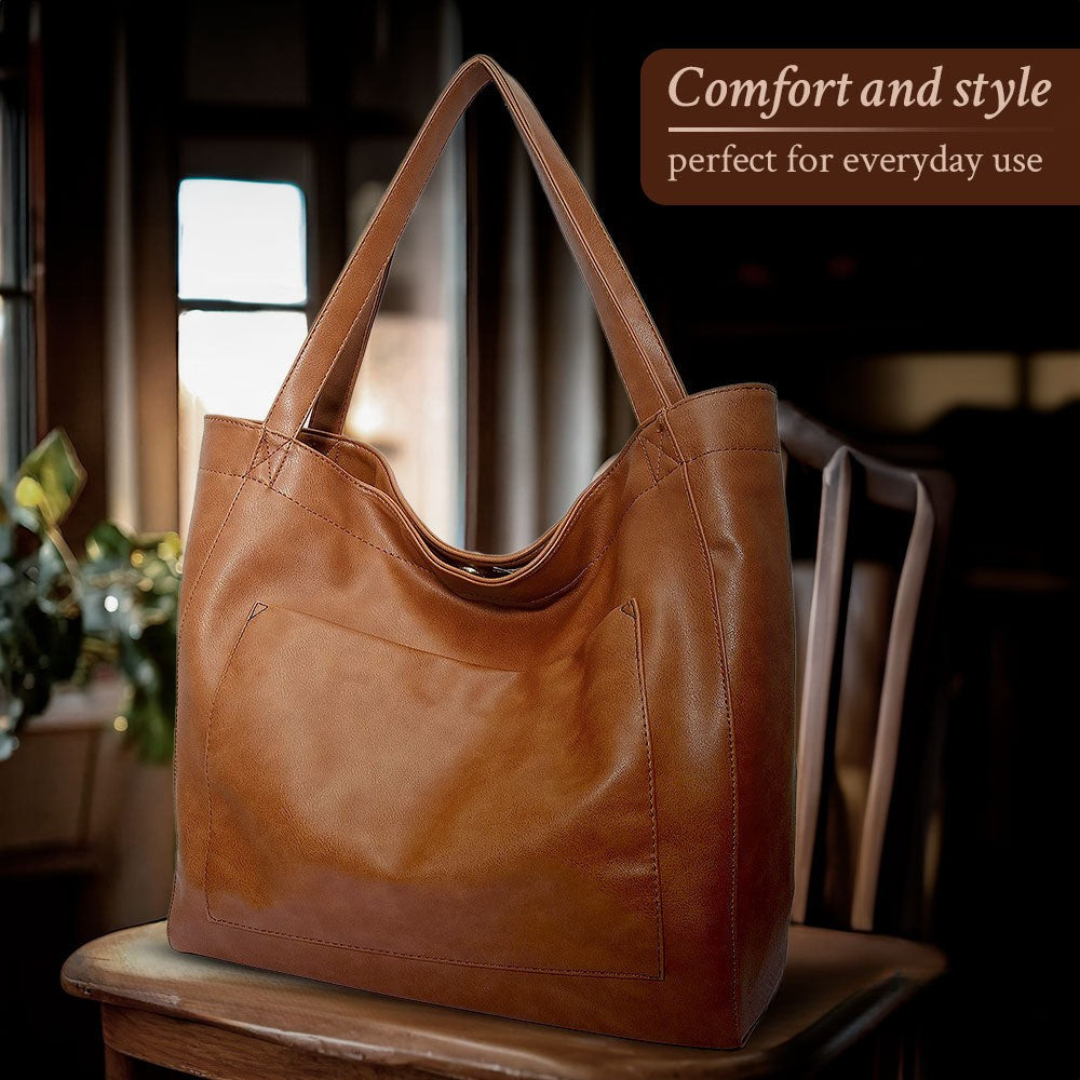 Ora-Halskette | Vintage Schultertasche