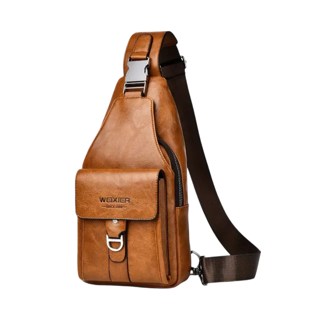 Silas | Vintage Leder Umhängetasche