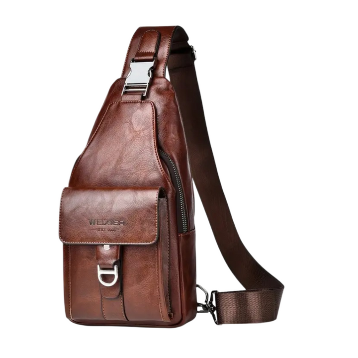 Silas | Vintage Leder Umhängetasche