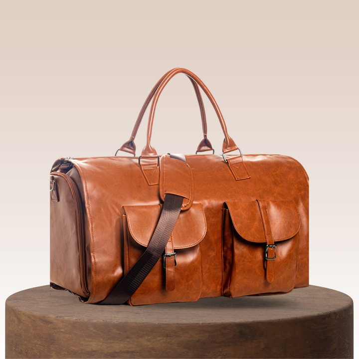 Hawthorne | Übergroßer Ledertasche mit Reißverschluss für Reisen