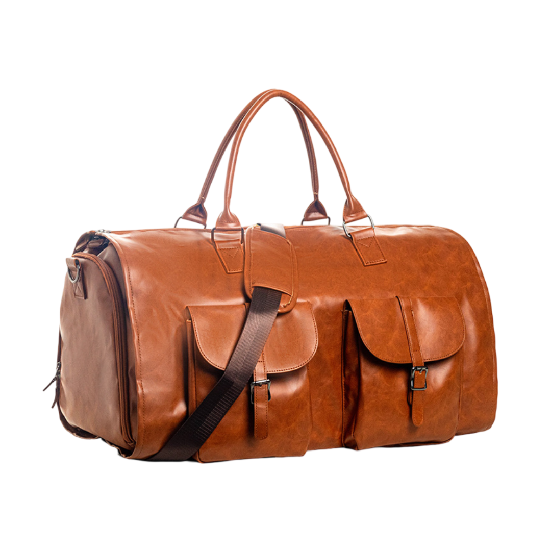 Hawthorne | Übergroßer Ledertasche mit Reißverschluss für Reisen