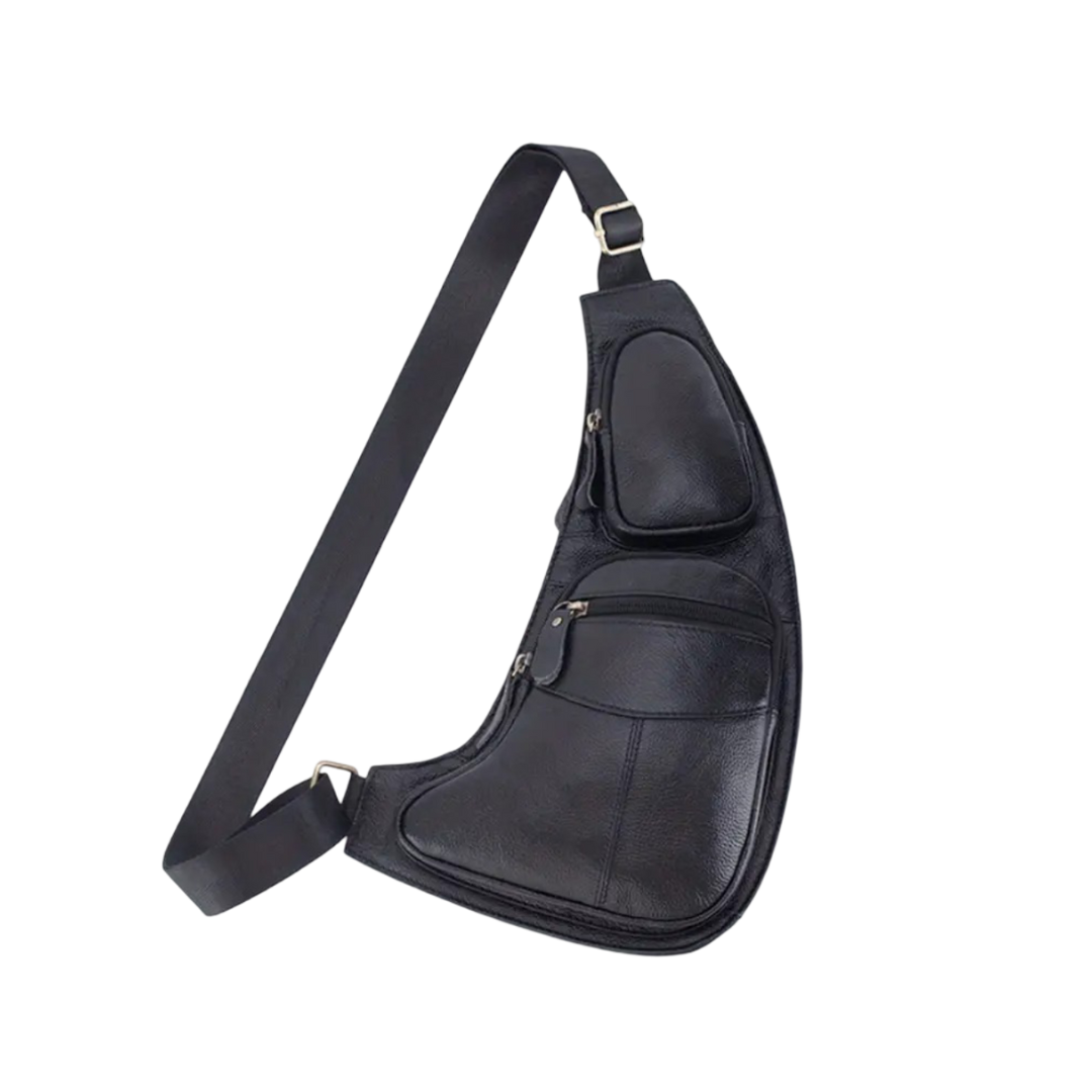 Malric - Leichte Lederschultertasche