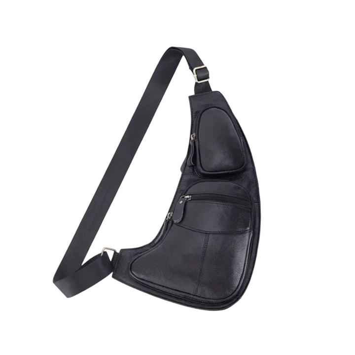 Malric - Leichte Lederschultertasche