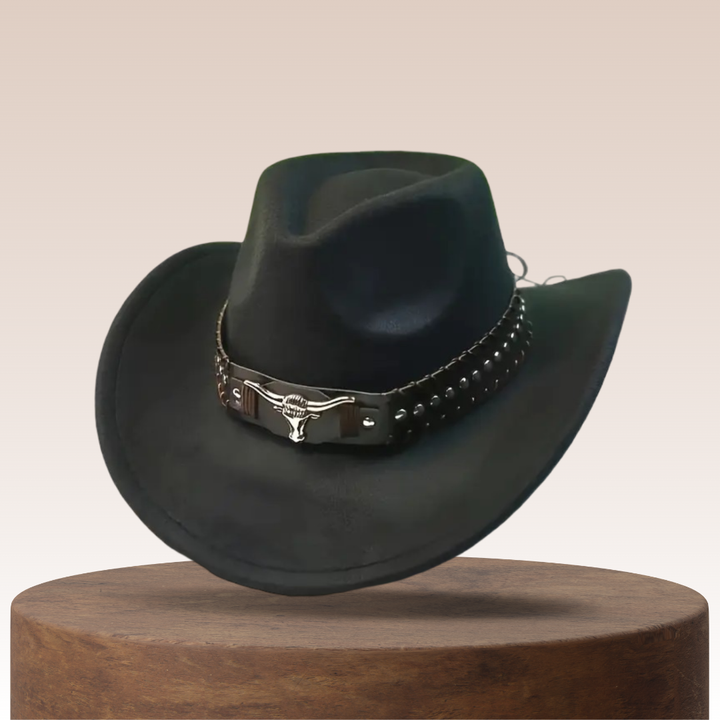 Dalton | Vintage Cowboyhut mit breiter Krempe und klassischem Western-Charme