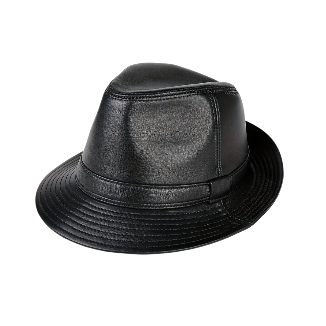 Timothy | Klassiver Leder Fedora Hut