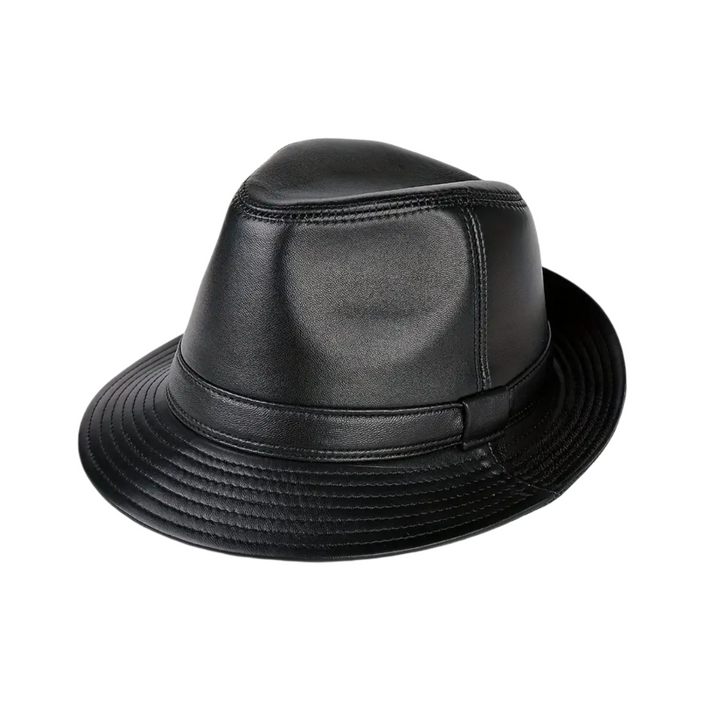 Timothy | Klassiver Leder Fedora Hut