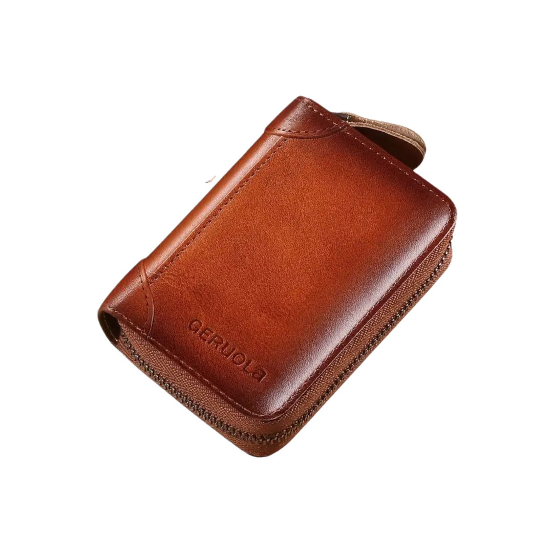 Sterlingfold | Echtes Leder Dreifachgeldbörse