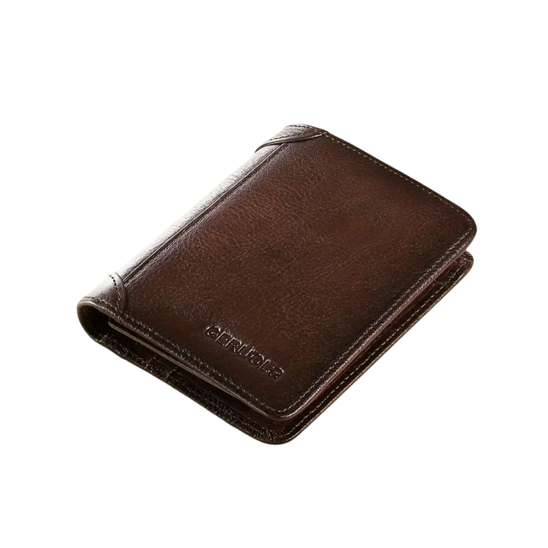 Sterlingfold | Echtes Leder Dreifachgeldbörse