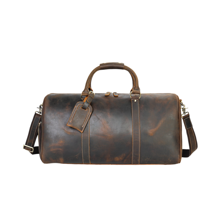 Rhett | Vintage-Duffle aus Vollleder