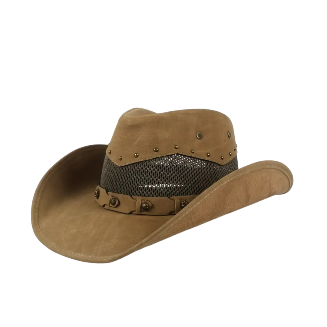 Isidore | Steampunk-Leder-Cowboyhut