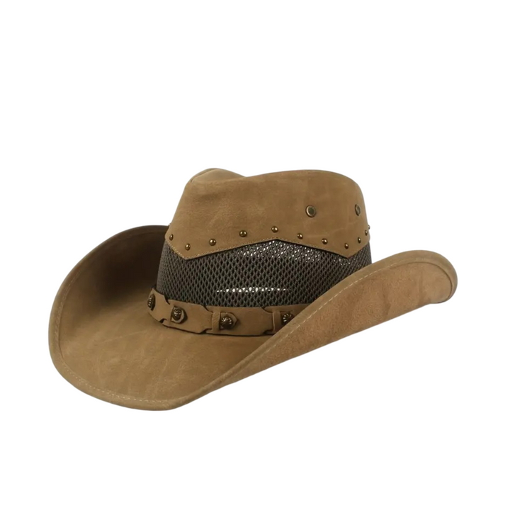 Isidore | Steampunk-Leder-Cowboyhut