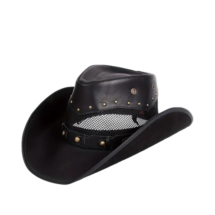 Isidore | Steampunk-Leder-Cowboyhut