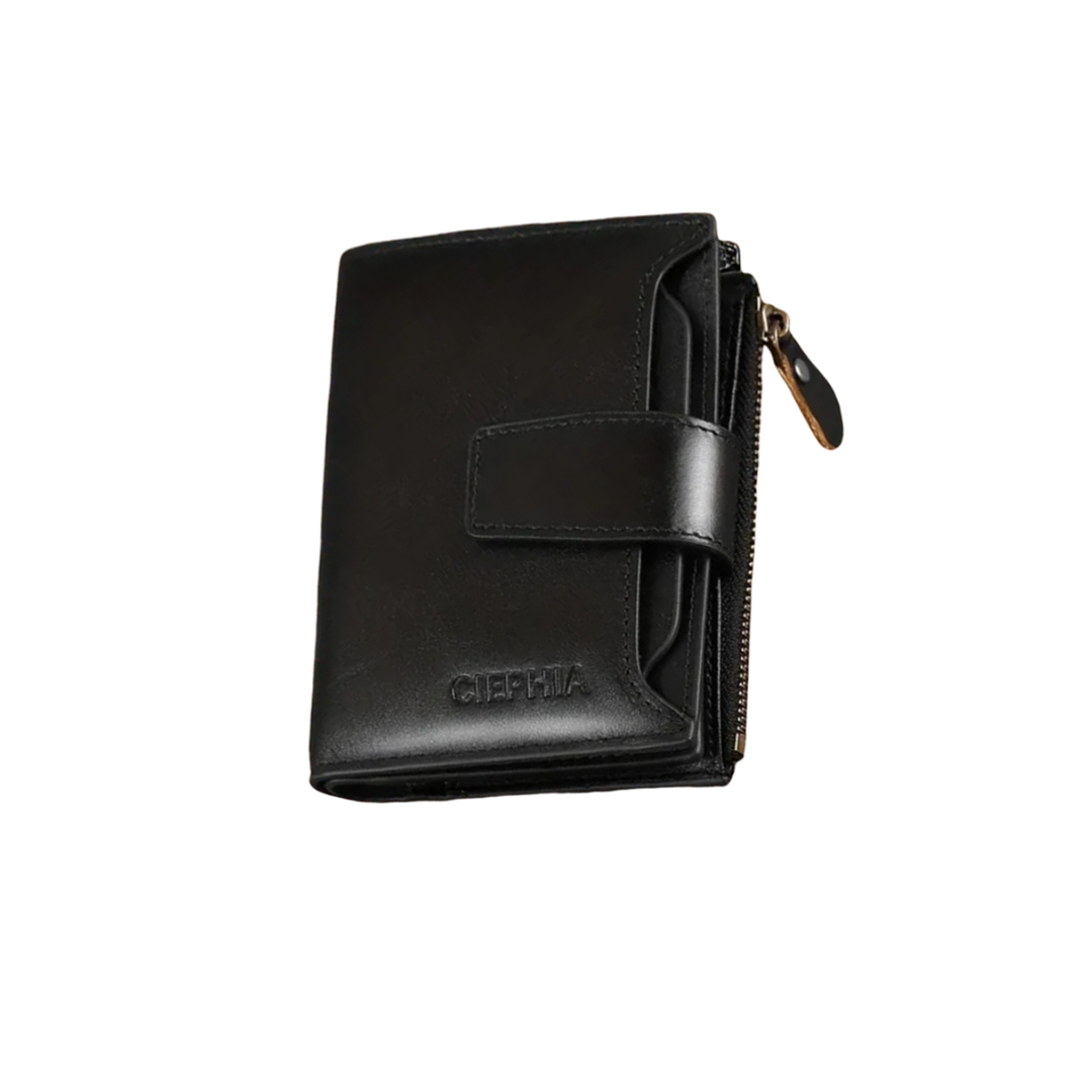 Callum | Vintage Leder RFID-Trifold-Geldbörse
