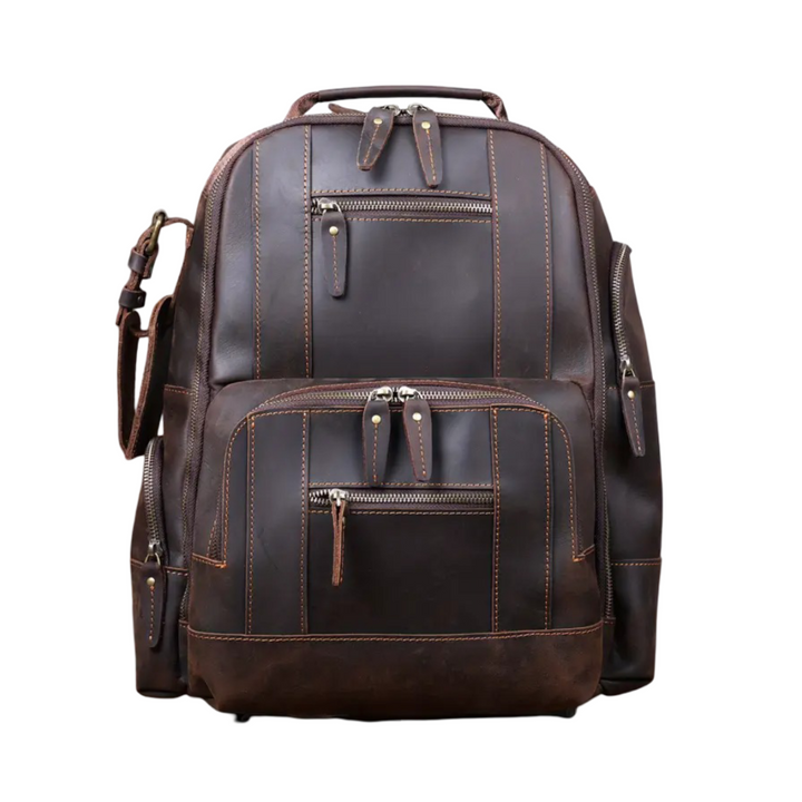 Sterling | Vintage Leder Multi-Schicht Rucksack