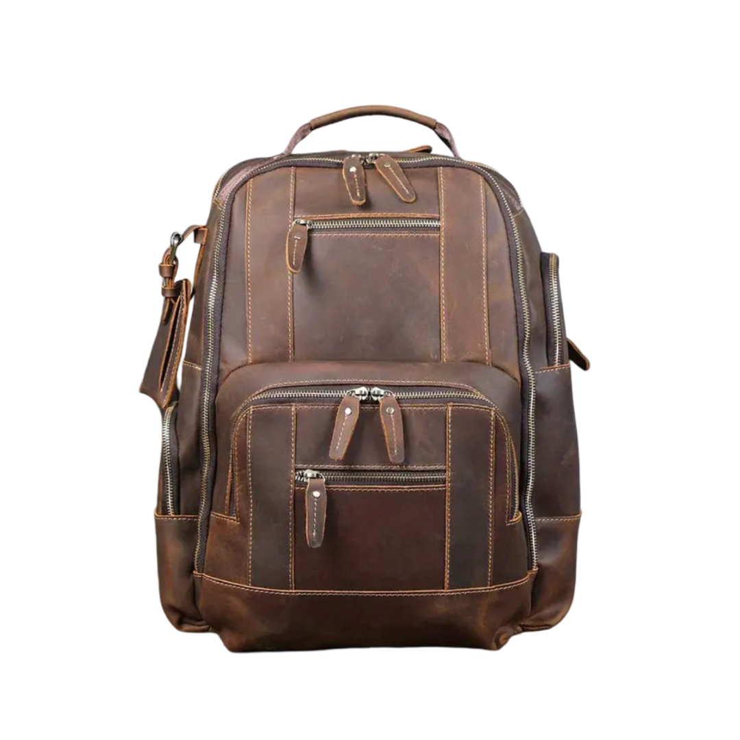 Sterling | Vintage Leder Multi-Schicht Rucksack