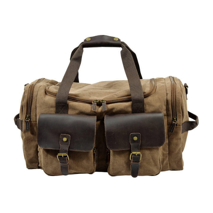 Harlan | Vintage-Leinen-Wochenendreisetasche