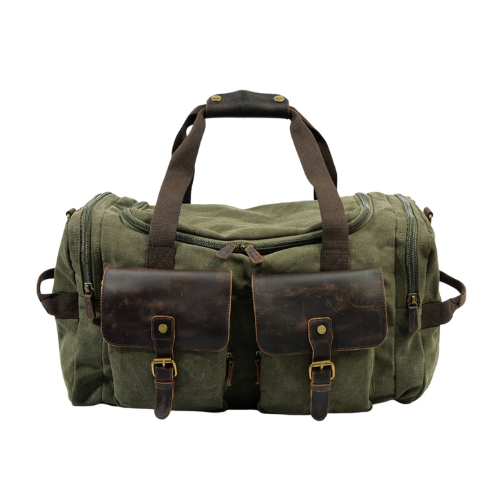 Harlan | Vintage-Leinen-Wochenendreisetasche