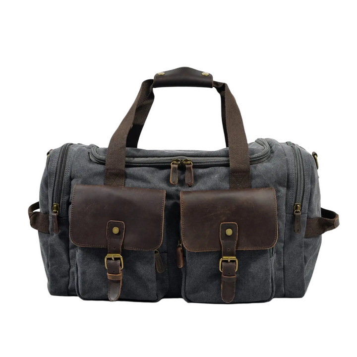 Harlan | Vintage-Leinen-Wochenendreisetasche