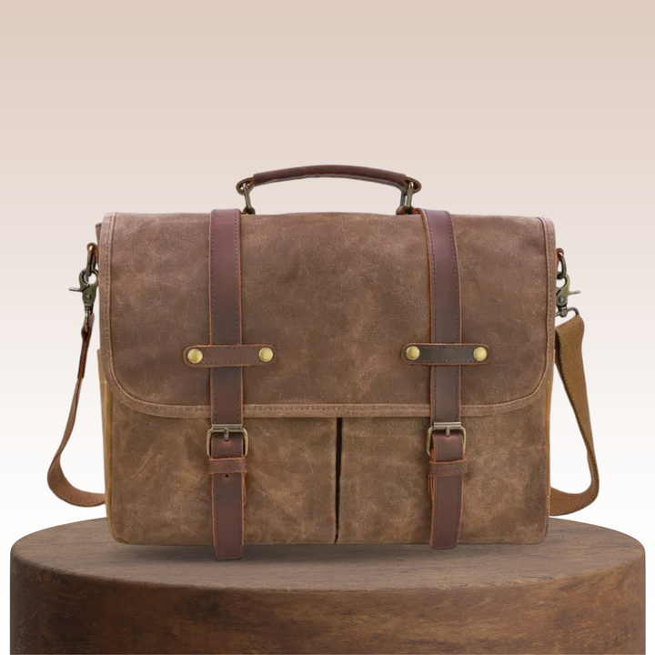 Bennett Vintage Messenger mit Lederriemen