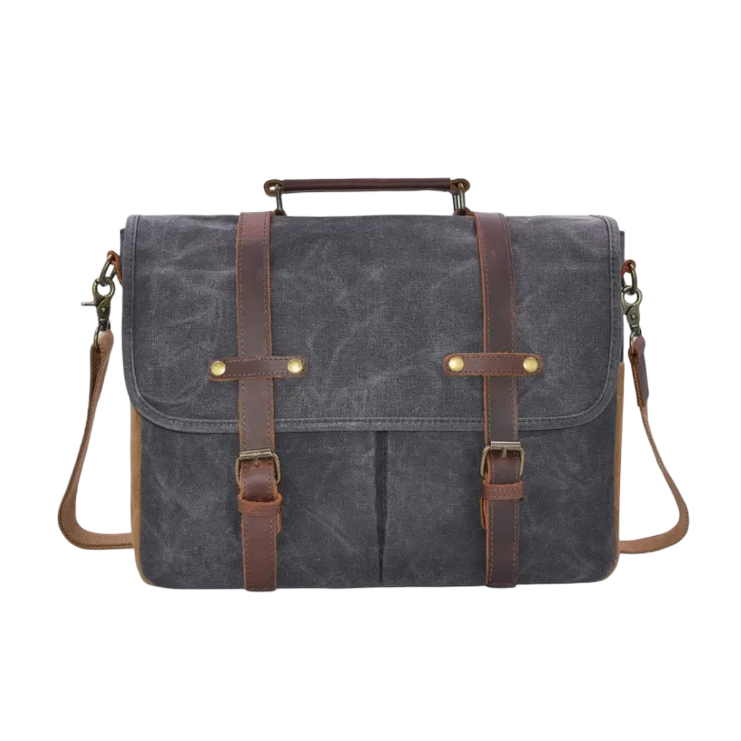 Bennett Vintage Messenger mit Lederriemen