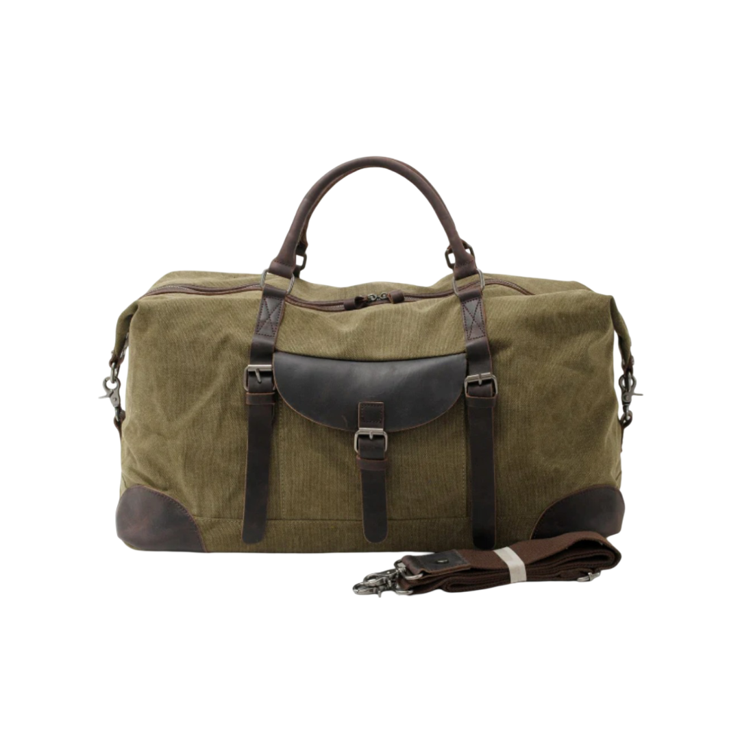 Francis | Vintage Robust Leder Duffle Bag