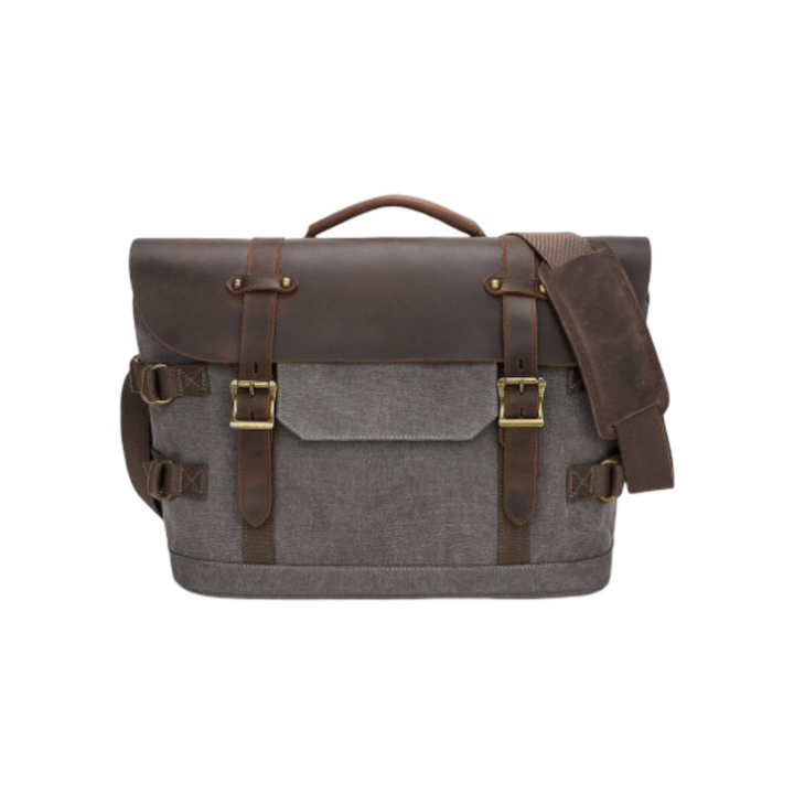 David | Robuste klassische Ledertasche Umhängetasche