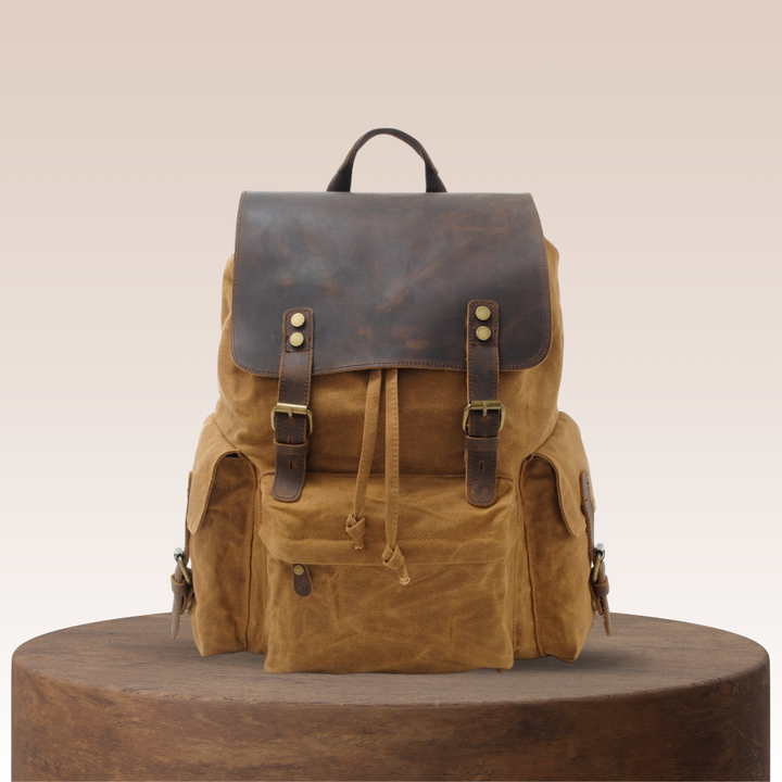 Joey | Klassischer gewachster Rucksack