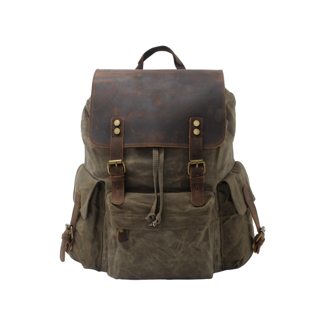 Joey | Klassischer gewachster Rucksack